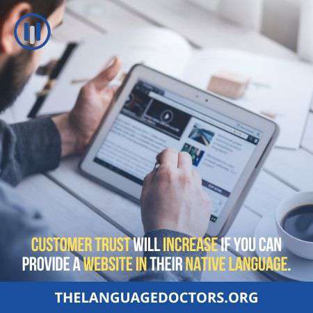 Build Trust by Online Website Translations Services-to boost sales 10 time more