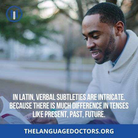 Complex Verbal Subtleties-is time consuming to practice and learn