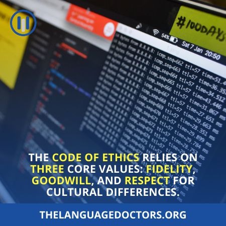 Ethical conduct Skill Is Required For Successful Interpretation