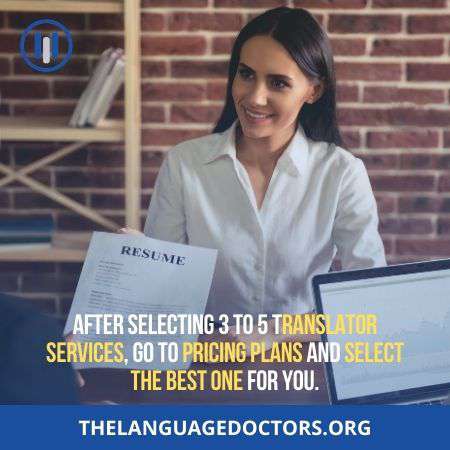 How can you hire a perfect translator for you-it better to hire someone who understand your business 