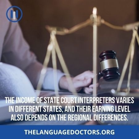 How much do Courtroom Interpreters make-they get higher pay