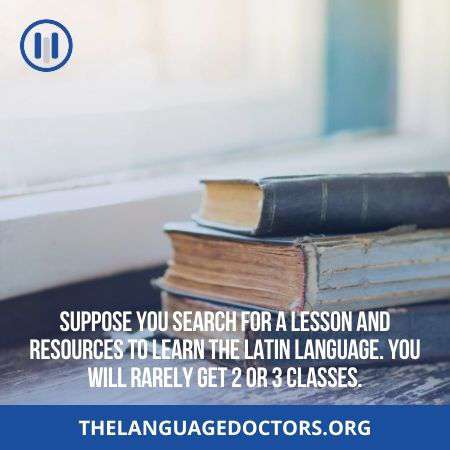 How tough is it to learn Latin with Limited resources and facilities-it is hard to find Latin resources