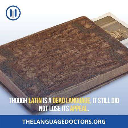 Latin Dead Language-it is the 1s in our dead language list
