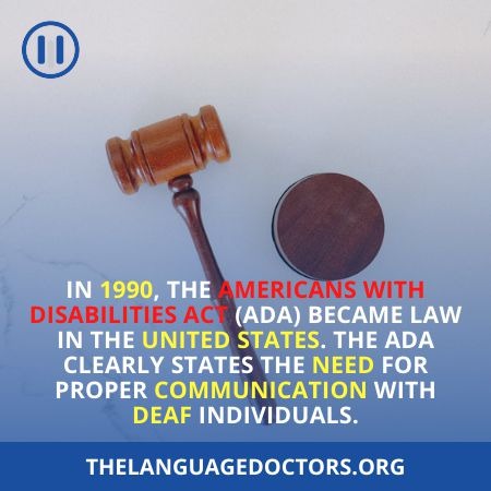 The Americans With Disabilities Act
