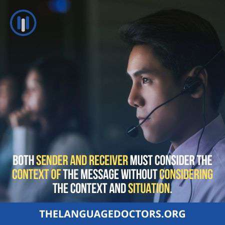 Context in Language and Communication-is very important