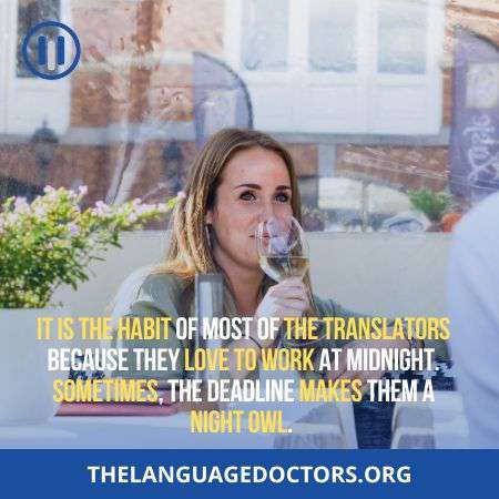 Dating a Translator like Dating Night Owl-so you should consider this carefully 