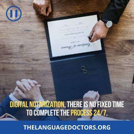 Digital notarized birth certificates offer Unlimited Time than traditional