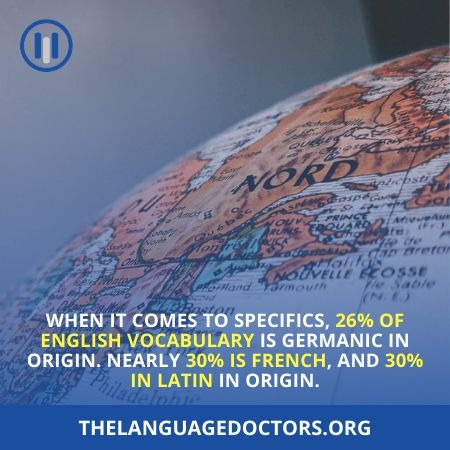 English Has a Mixed Vocabulary