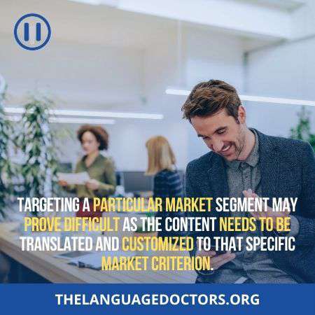 Marketing Adaptation- also need to have multiple language exposer 