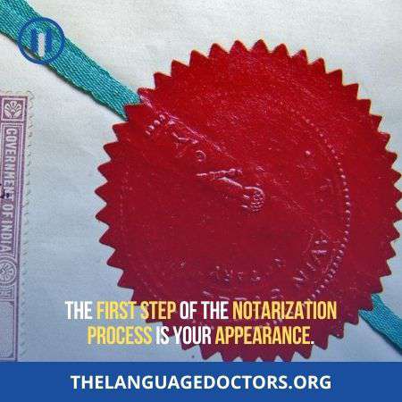 Personal Presence to get notarization of birth certificates-if it is a copy