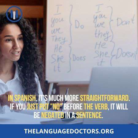Simple Negation-is very important to learn before learning Spanish and English