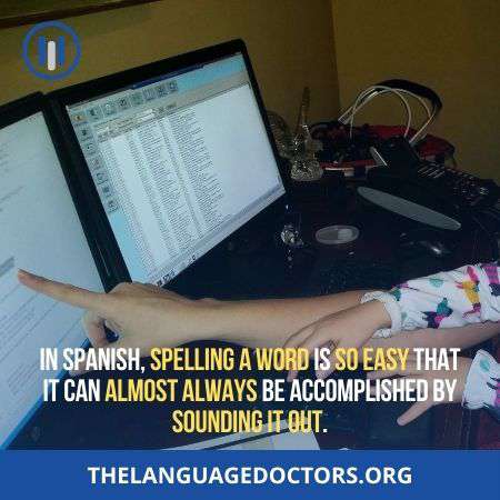 Spelling Differences Between Spanish and English-you should careful about it