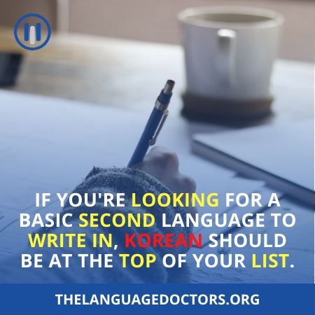 Why Learn Korean - Worlds most logical writing system