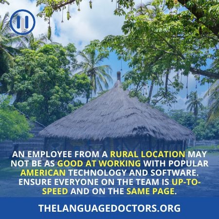 Multicultural Team Challenges - Technical Difficulties