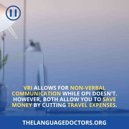 What Are The Advantages Of VRI Vs OPI