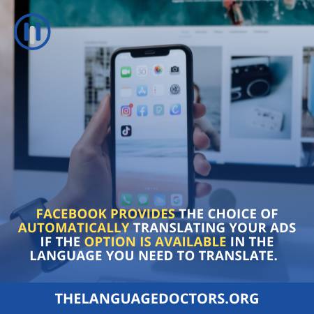 Facebook Has An Option To Translate Ads