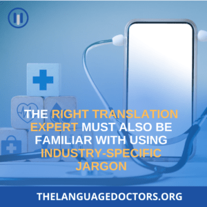 Many fields call for specific expertise