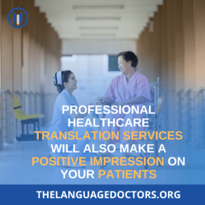 professional healthcare translation services
